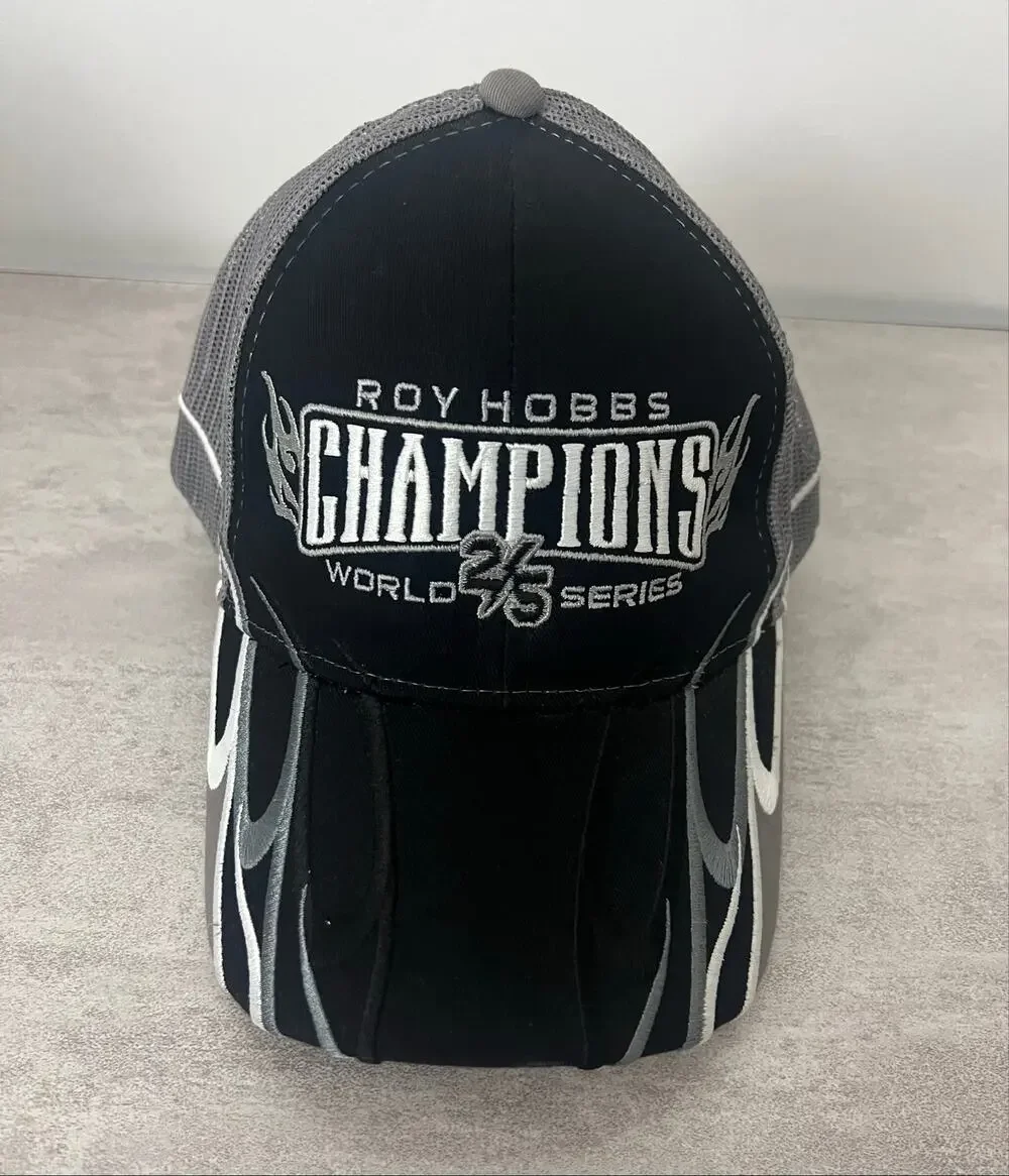 Roy Hobbs Champions World Series 2005 Mesh Trucker Baseball Hat Snapback